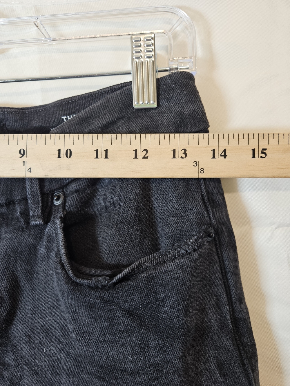 Good American Washed Black Boyfriend Jeans Preppy Casual Quiteluxury 0-25 - Picture 8 of 8